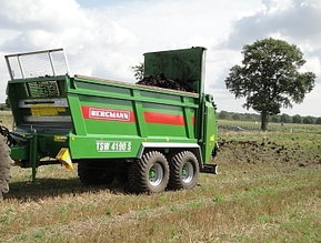 Streuer Bergmann TSW 4190 der Firma Gnauer Agrardienst